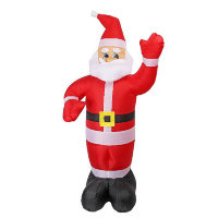 Надувная фигура Дед Мороз 1.2м 3D