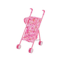 Кукольная коляска/трость FEI LI TOYS 35,5*24,5*52cm, розовый, (в кор.24 шт.)