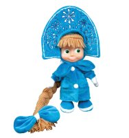 Мягкая игрушка Мульти-Пульти  Маша-снегурочка 25 см